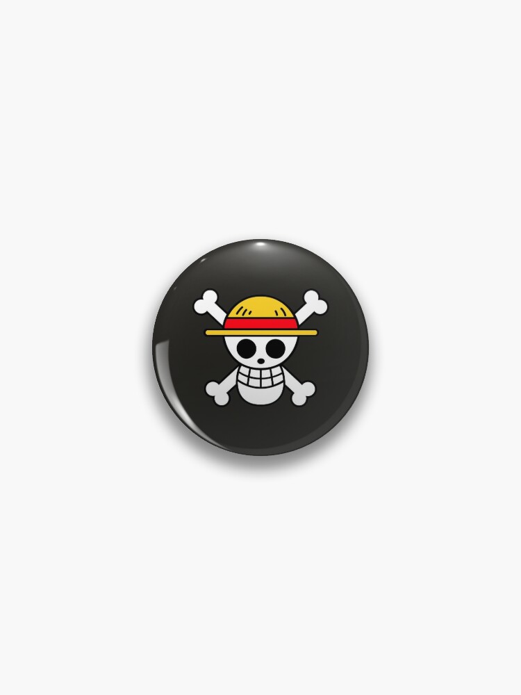 One Piece Straw Hats Symbol Transparent Pin By Martinpa Redbubble