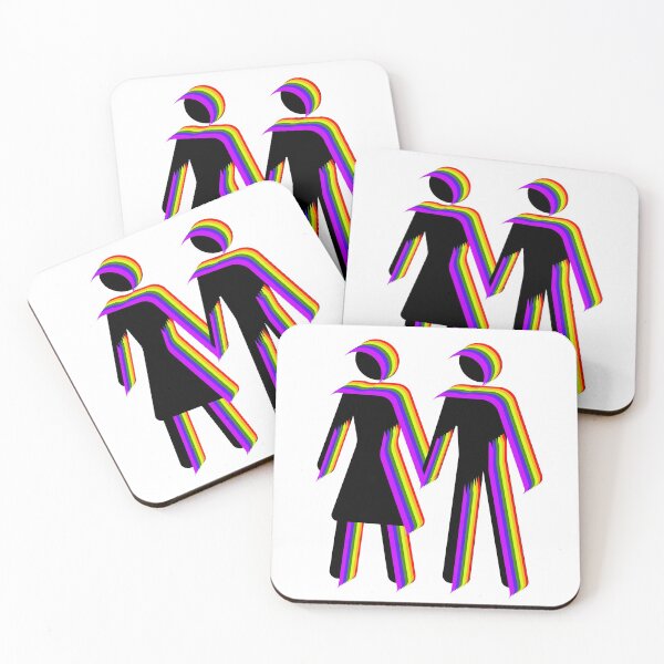 Item preview, LGBTQ Rainbow Couple 1 designed and sold by Sid6point7.