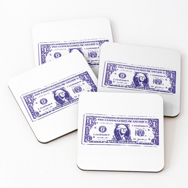 Item preview, retro money blue  designed and sold by graphicgal.