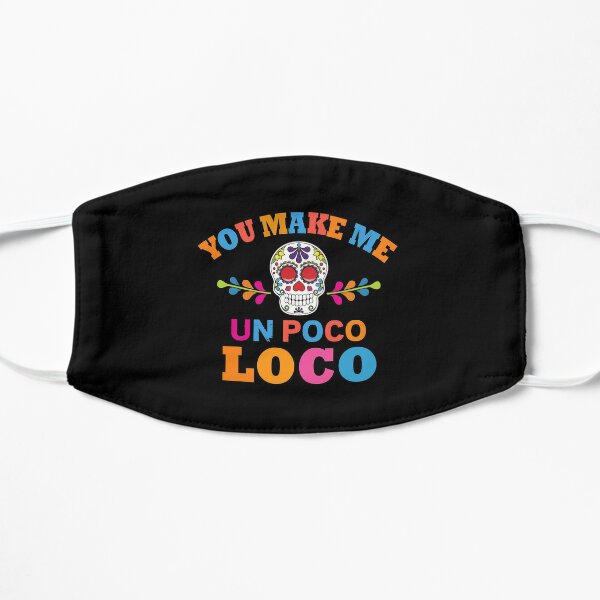 Loco Face Masks Redbubble - ammco bus you make me un poco loco meme roblox