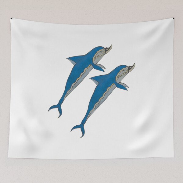 Item preview, Dolphins swimming designed and sold by artimaeus.