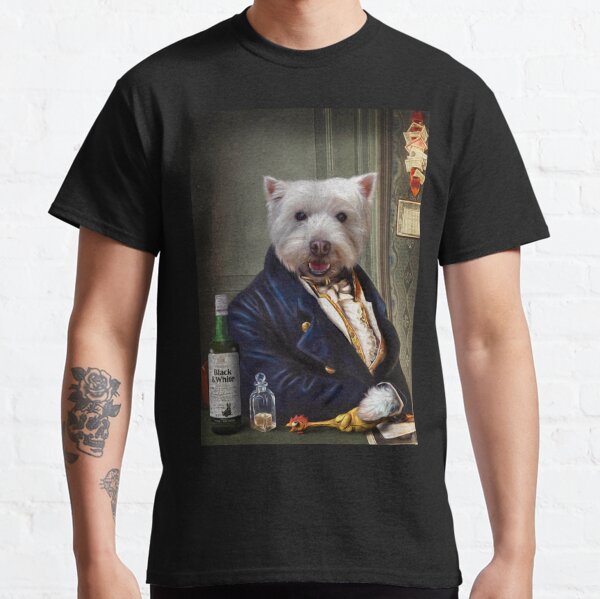 Westie Dog Portrait - Romeo Classic T-Shirt