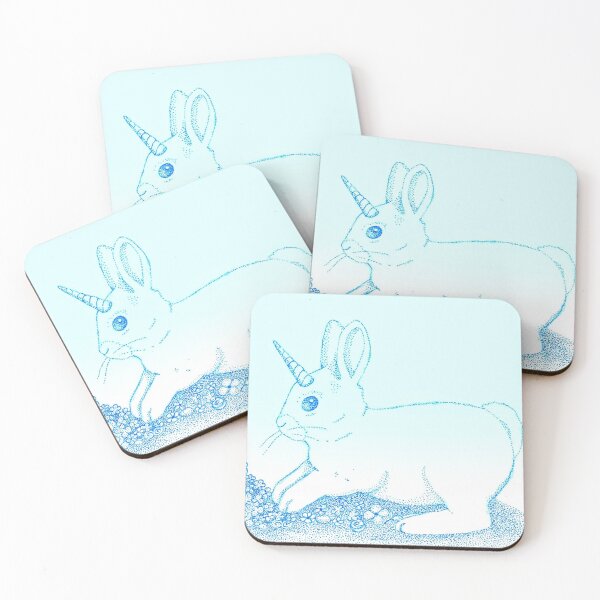 Item preview, Blue bunnycorn designed and sold by -Pen-sive.