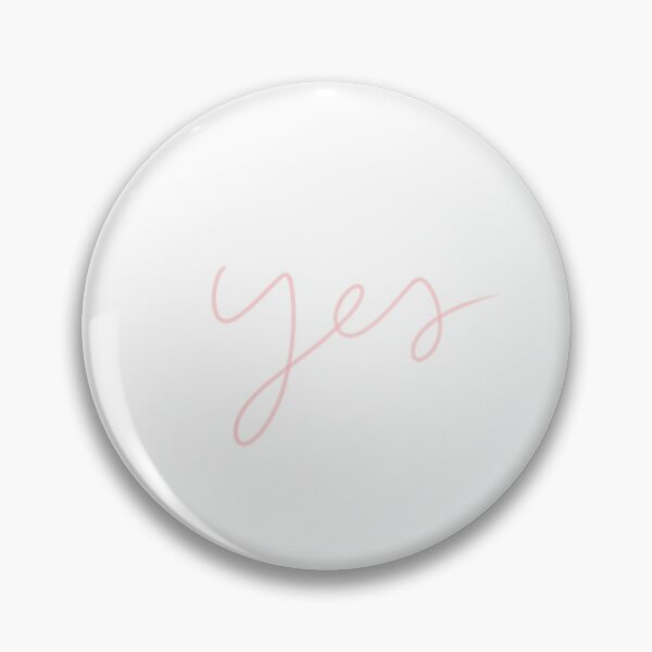 Item preview, Simplistic "yes" lettering designed and sold by lylaedwards.