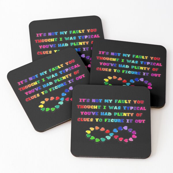 Item preview, Not my fault designed and sold by AuDHDesigns AUS .