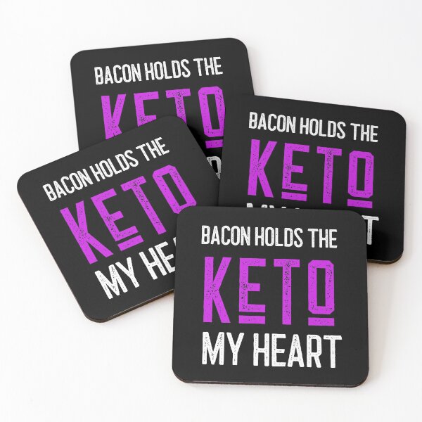 Item preview, Bacon,  Funny Keto Design, Bacon Holds the Keto My Heart  designed and sold by Lizzie May.