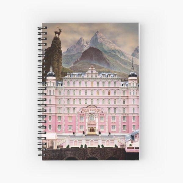 Grand Budapest Hotel Spiral Notebook