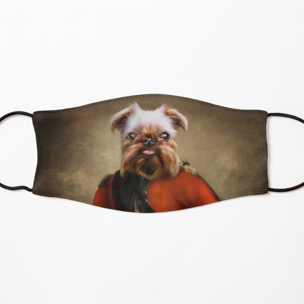 Griffon Bruxellois Dog Portrait - Jack Kids Mask
