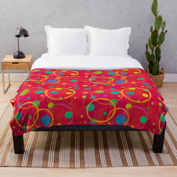 Item preview, Red with Circles and Dots designed and sold by Cori Redford.