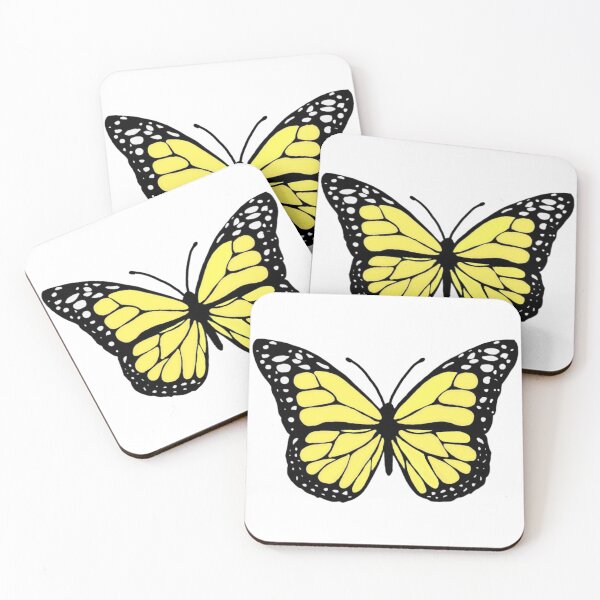 Item preview, yellow butterfly designed and sold by sydwallach.