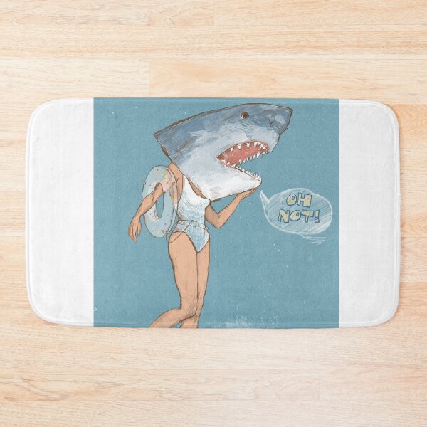 Item preview, shark is afraid of water designed and sold by Ekaterina Kuleva.