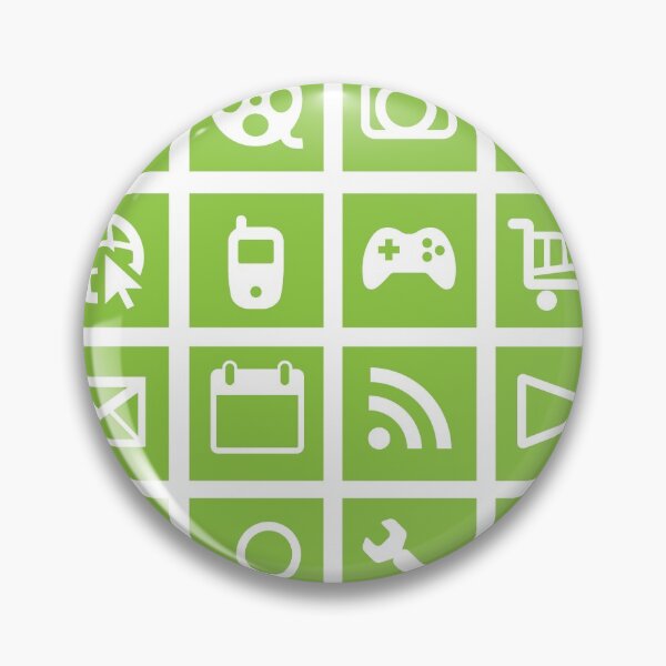 Item preview, Web icon graphics (green) designed and sold by QueenieLamb.