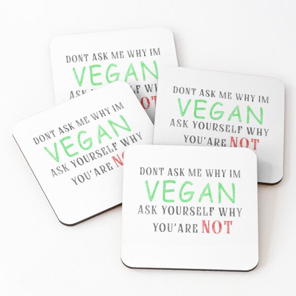 Item preview, Don't ask me why I'm a vegan  designed and sold by Amineharoni.