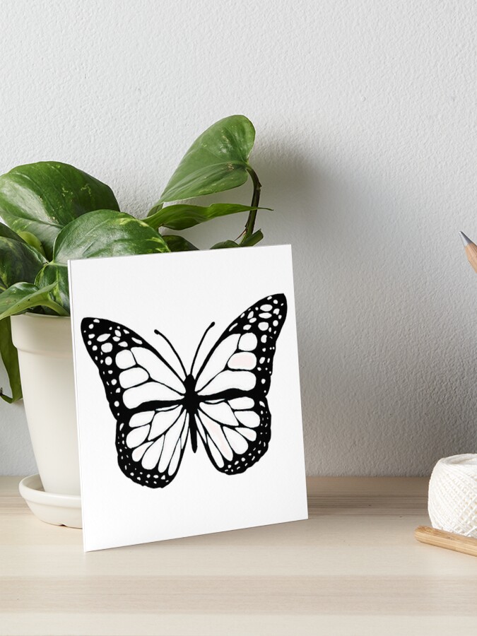 white butterflies | Art Board Print