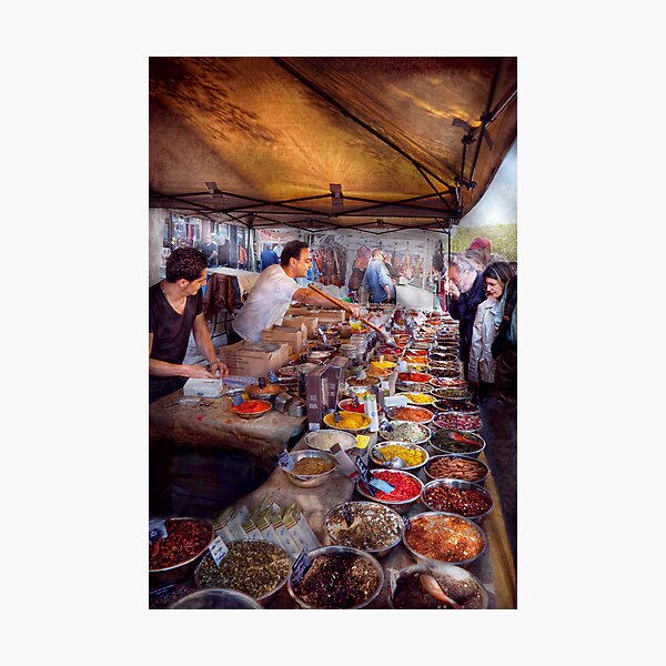 Item preview, Storefront - The open air Tea & Spice market  designed and sold by Mike Savad Photography.
