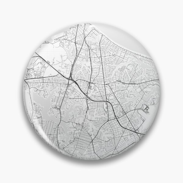 Item preview, Norfolk VA Map designed and sold by Kara515.