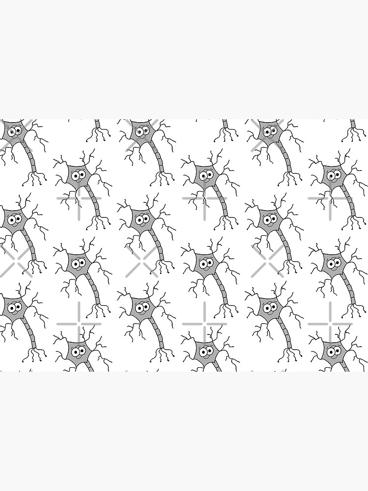 Cute Neuron - on white by AdrienneBody