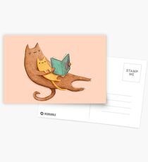 Postales La madre del gato