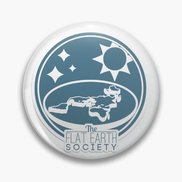 Item preview, Flat Earth Society Logo designed and sold by S-NettiThings.