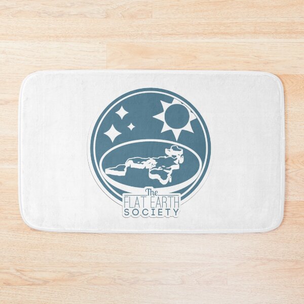 Item preview, Flat Earth Society Logo designed and sold by S-NettiThings.
