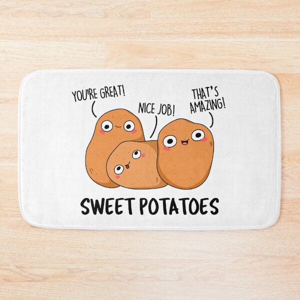 Item preview, Sweet Potatoes Funny Vegetable Puns  designed and sold by punnybone.