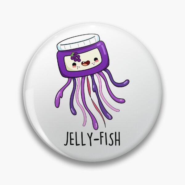 Item preview, Jelly-fish Funny Jelly Jar Puns  designed and sold by punnybone.