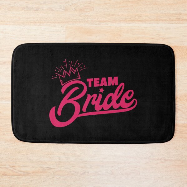 Artikelvorschau, Bachelor Party Team Bride Pink Crown Gift Idea entworfen und verkauft von haselshirt.