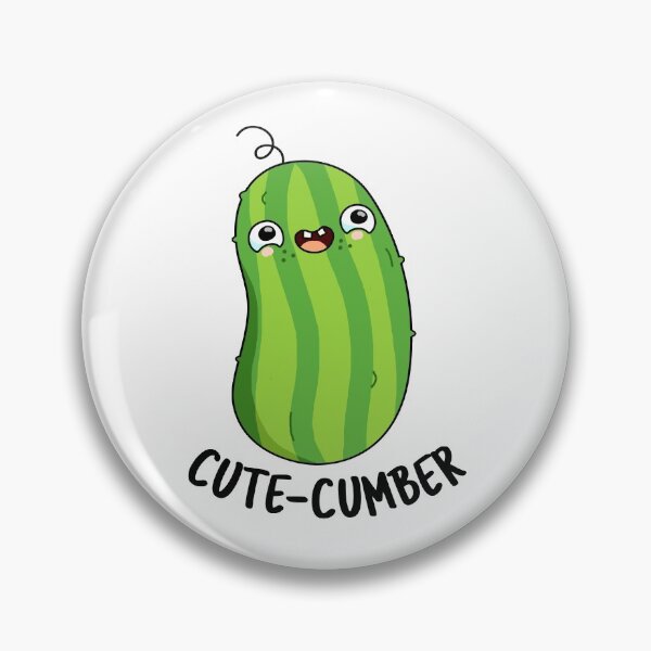Item preview, Cute-cumber Funny Cucumber Puns  designed and sold by punnybone.