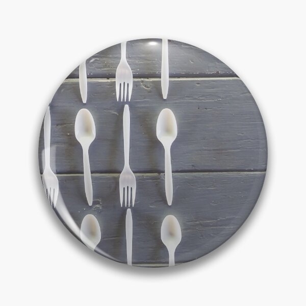 Item preview, spoons and forks on the wooden table designed and sold by Mrvell.