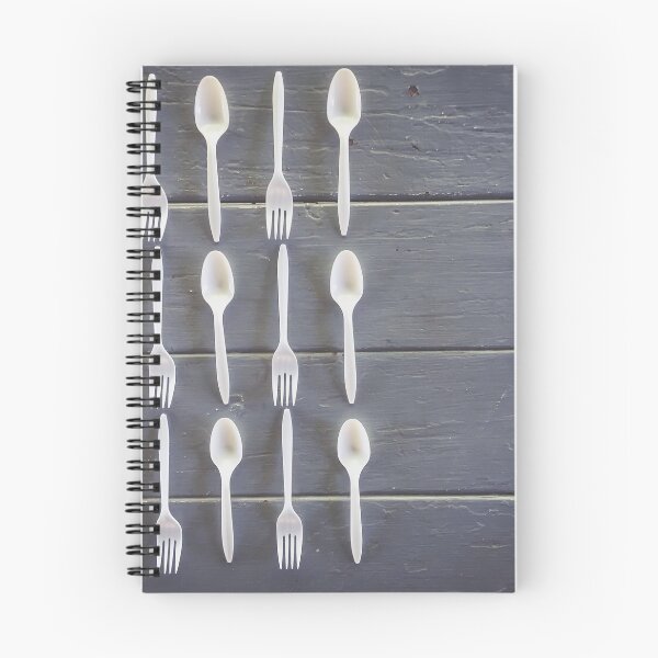 Item preview, spoons and forks on the wooden table designed and sold by Mrvell.
