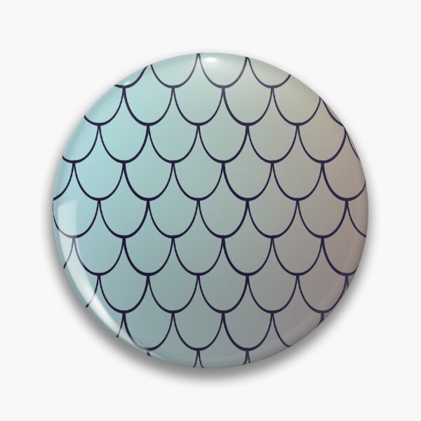 Item preview, Mermaid scales pattern patterned fish designed and sold by Onair555.