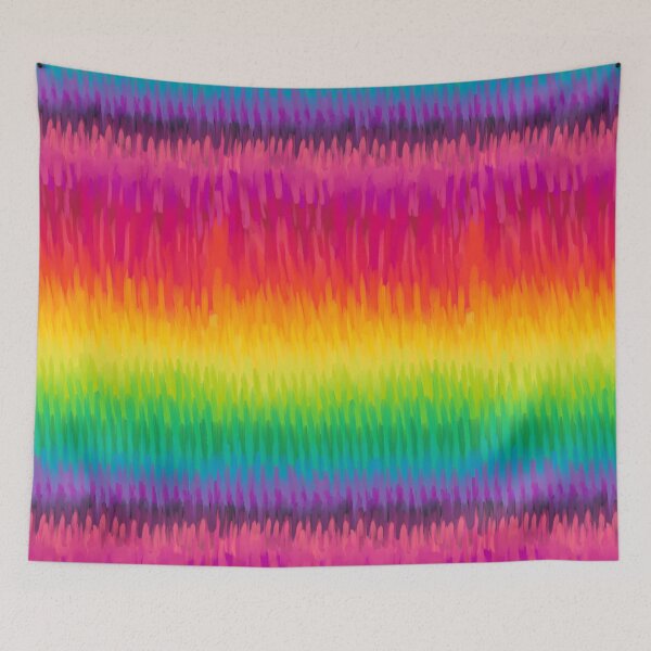 Aperçu de l'œuvre Rainbow Stripes 2 créée et vendue par Cori Redford.