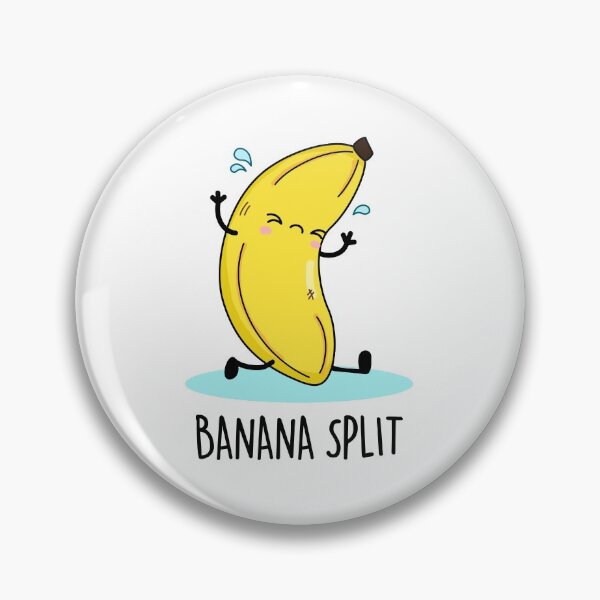 Item preview, Banana Split Funny Dancing Banana Puns  designed and sold by punnybone.