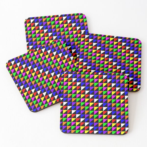 Item preview, Triangle Repeated Colourful Pattern designed and sold by MarkUK97.