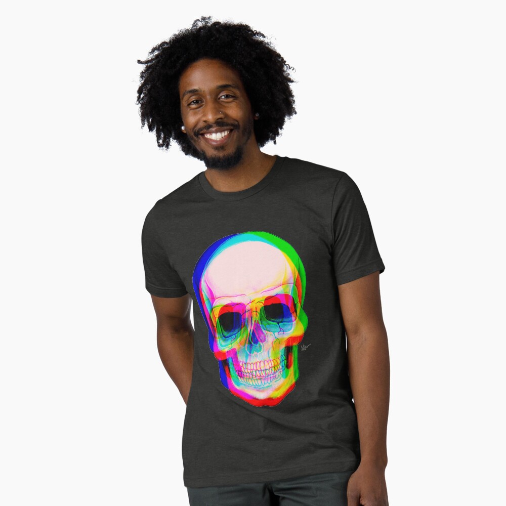 Vista previa del artículo con la obra «Camiseta de tejido mixto», diseñado y vendido por AdrianFilmore.