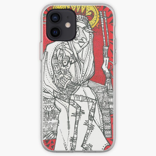 "Lady in red" by Tara Mokhtari iPhone Soft Case