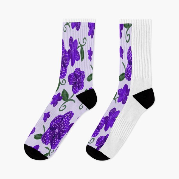 Item preview, Purple Flowers Flower Pattern Floral Print Trendy designed and sold by Onair555.