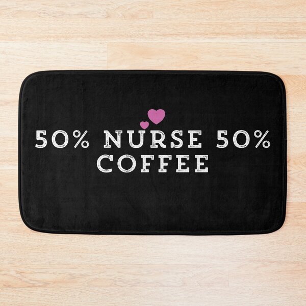 Item preview, 50% Coffee 50% Nurse designed and sold by Ouaday.