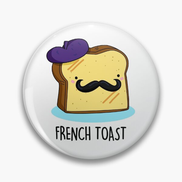 Item preview, French Toast Funny Bread Puns  designed and sold by punnybone.