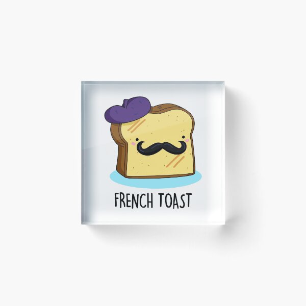 Item preview, French Toast Funny Bread Puns  designed and sold by punnybone.