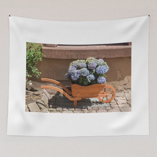 Item preview, Carretilla y flores designed and sold by Yair Karelic.