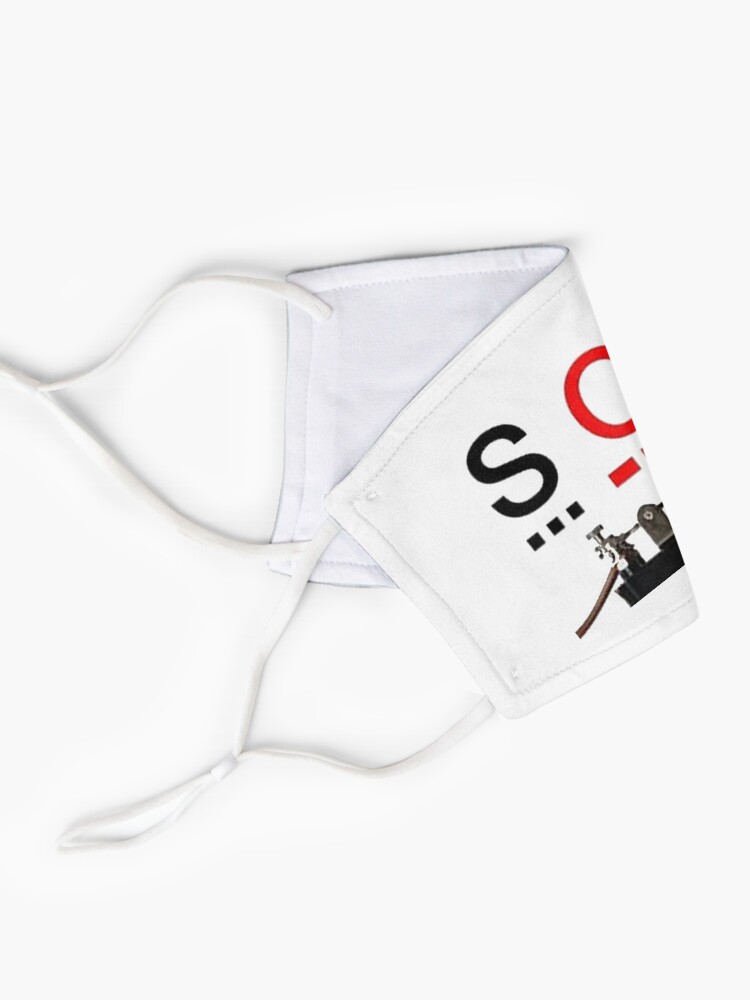 Alternate view of SOS Design by MbrancoDesigns Mask