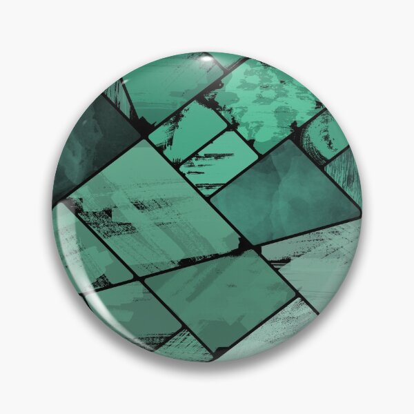 Item preview, Dark Green Geode, Stained Glass Mosaic designed and sold by NoaaDesign.
