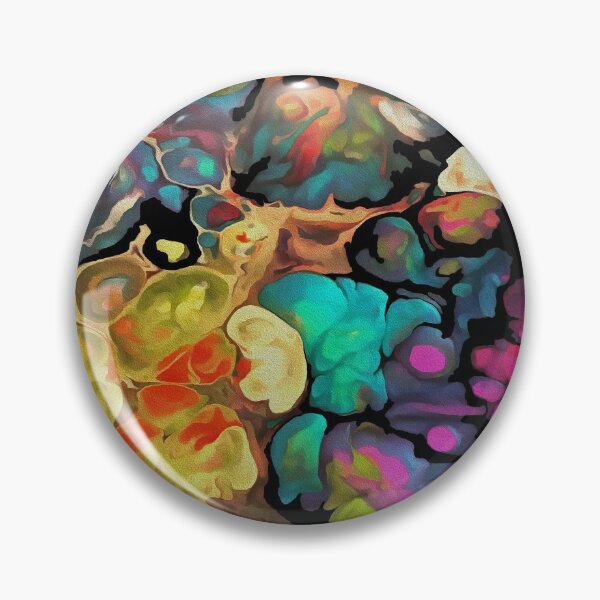 Item preview, Stocksom Blue-Yellow Dark-6 designed and sold by Stocksom  Art Prints.