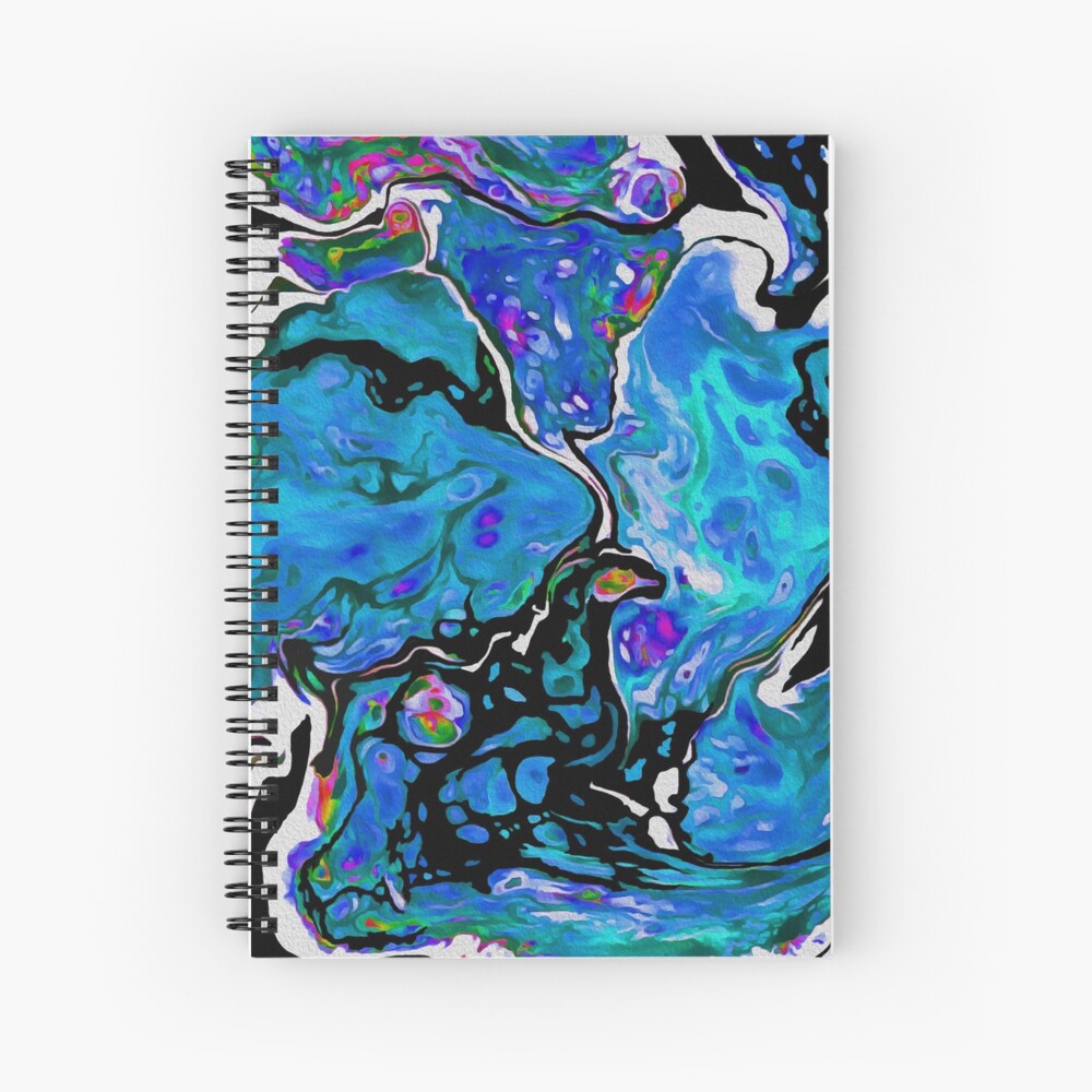 Blue 10- Interest Spiral Notebook
