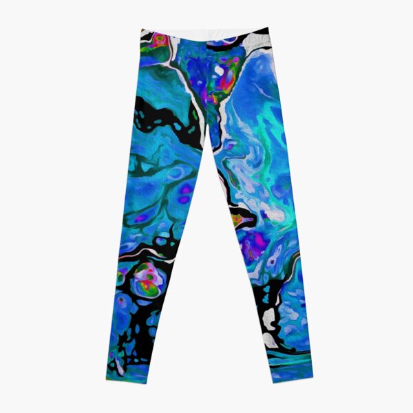 Blue 10- Interest Leggings
