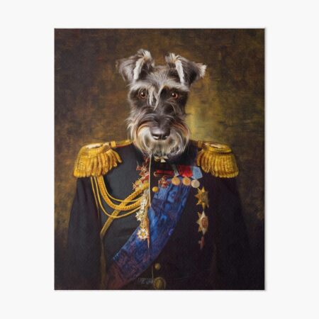 Item preview, Schnauzer Dog Portrait - Elliott designed and sold by carpo17.