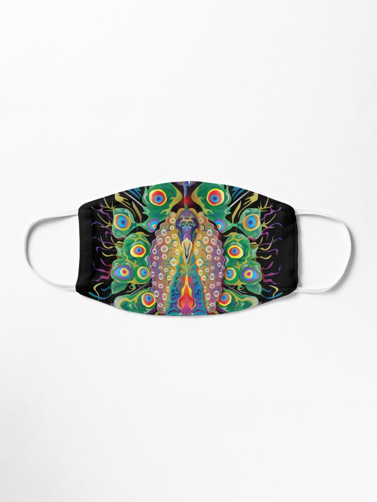 Alternate view of Peacock Melody Mask