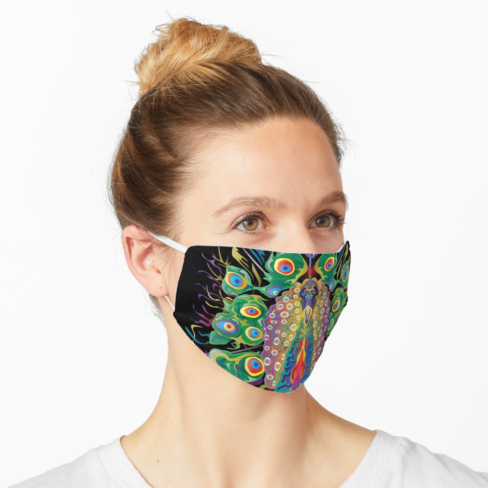 Peacock Melody Mask