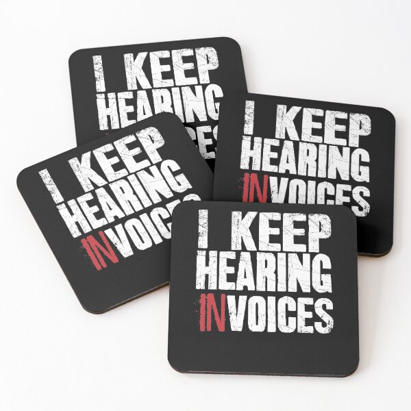 Item preview, I Keep Hearing Invoices Accountant designed and sold by Captain Mood.